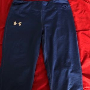 Blue Under Armour Capris